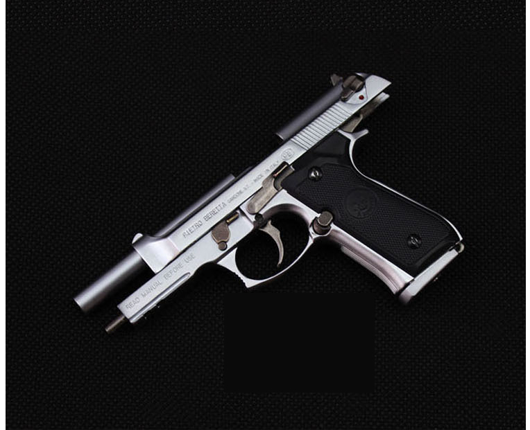 元旦礼物全金属大号合金帝国模型berettam92a11205不可发射大号92式