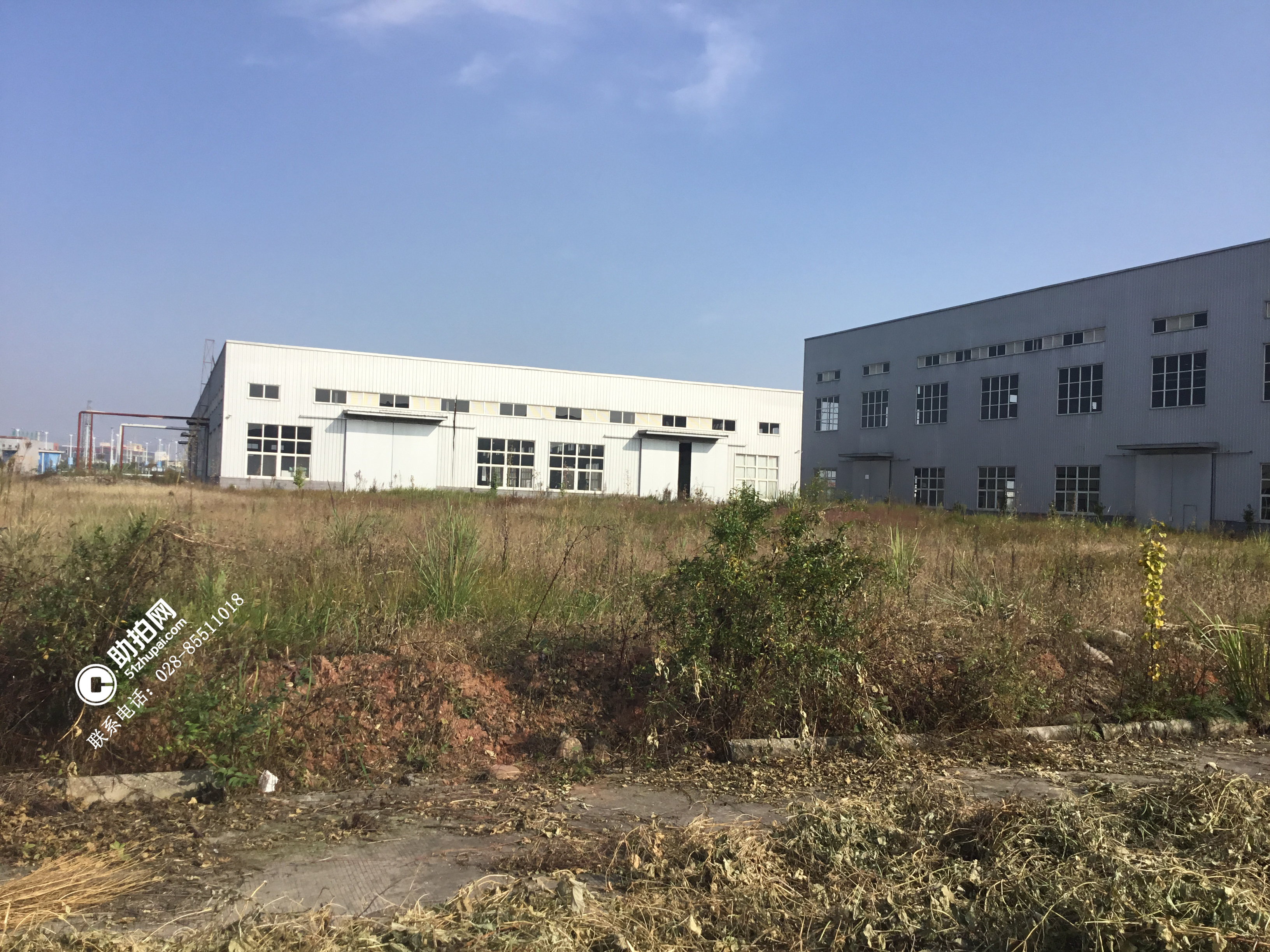 成都市金堂县淮口镇成阿工业园的一宗出让工业用地及其地面建筑物