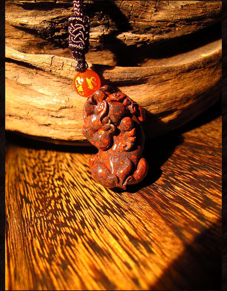 血级天然广西桂林鸡血石貔貅吊坠男女项链鸡血玉朱砂玉石【图片 价格