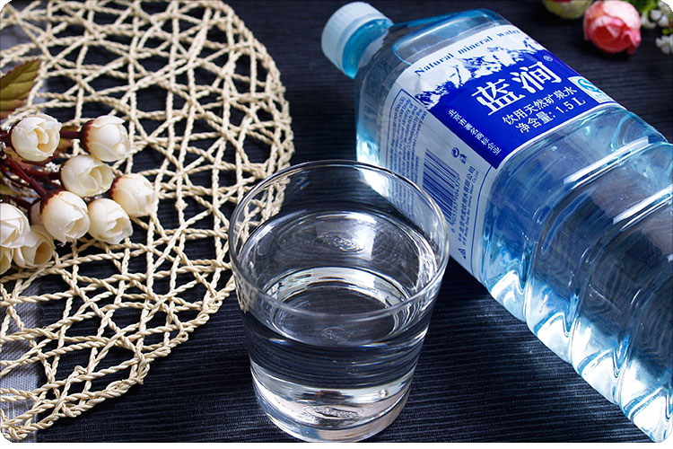 lorigin蓝涧饮用水天然矿泉水500ml24瓶整箱