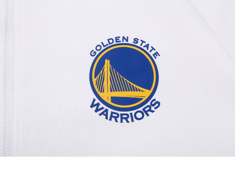 nba勇士队时尚潮流立领开衫运动外套夹克男图片色l