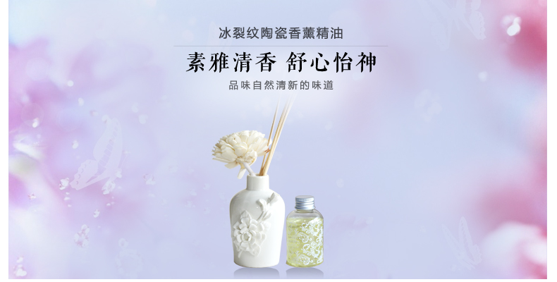
                                        香氛空间 无火香薰套装 室内香薰精油 无烟香薰瓶 养生器械 套装 茉莉                