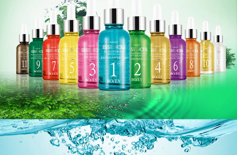 珀薇 补水原液精华 嫩透补水保湿滋润紧致提亮肤色30ml 2送1 4#人参