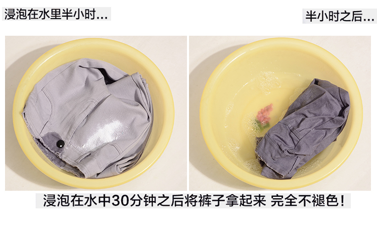 颐娜春季新款破洞牛仔裤女修身百搭小脚打底裤Y8045 灰色   L
