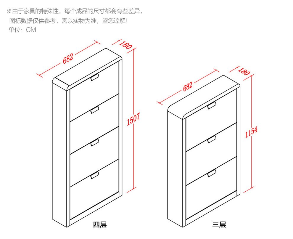 古宜 超薄鞋柜现代简约鞋柜玄关门厅鞋柜多功能简易翻斗钢琴烤漆黑白