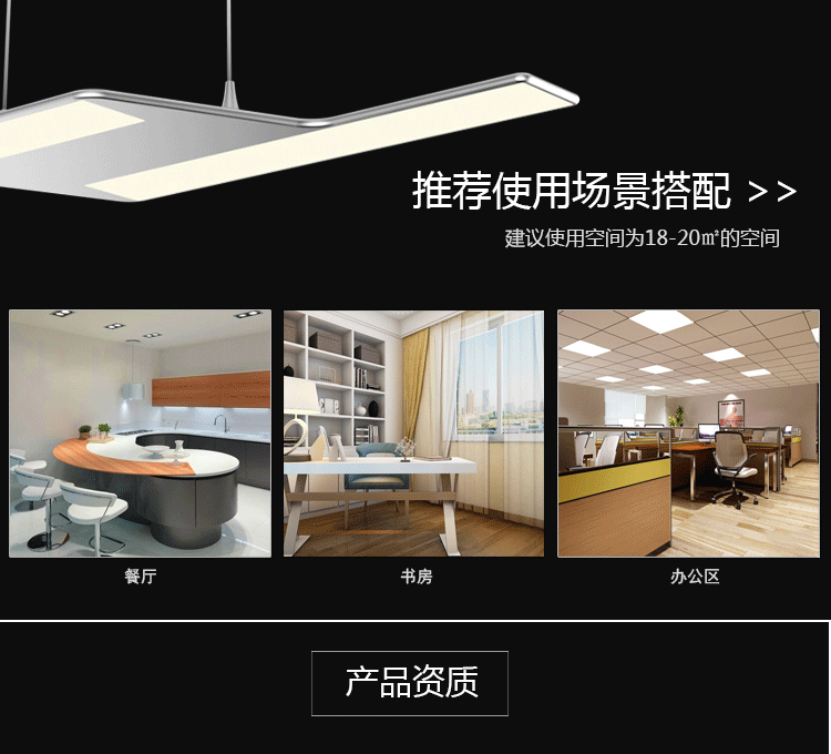Adot led餐厅吊灯 个性吊灯 现代简约 吧台创意吊灯 艺术饭厅吊灯 正白光