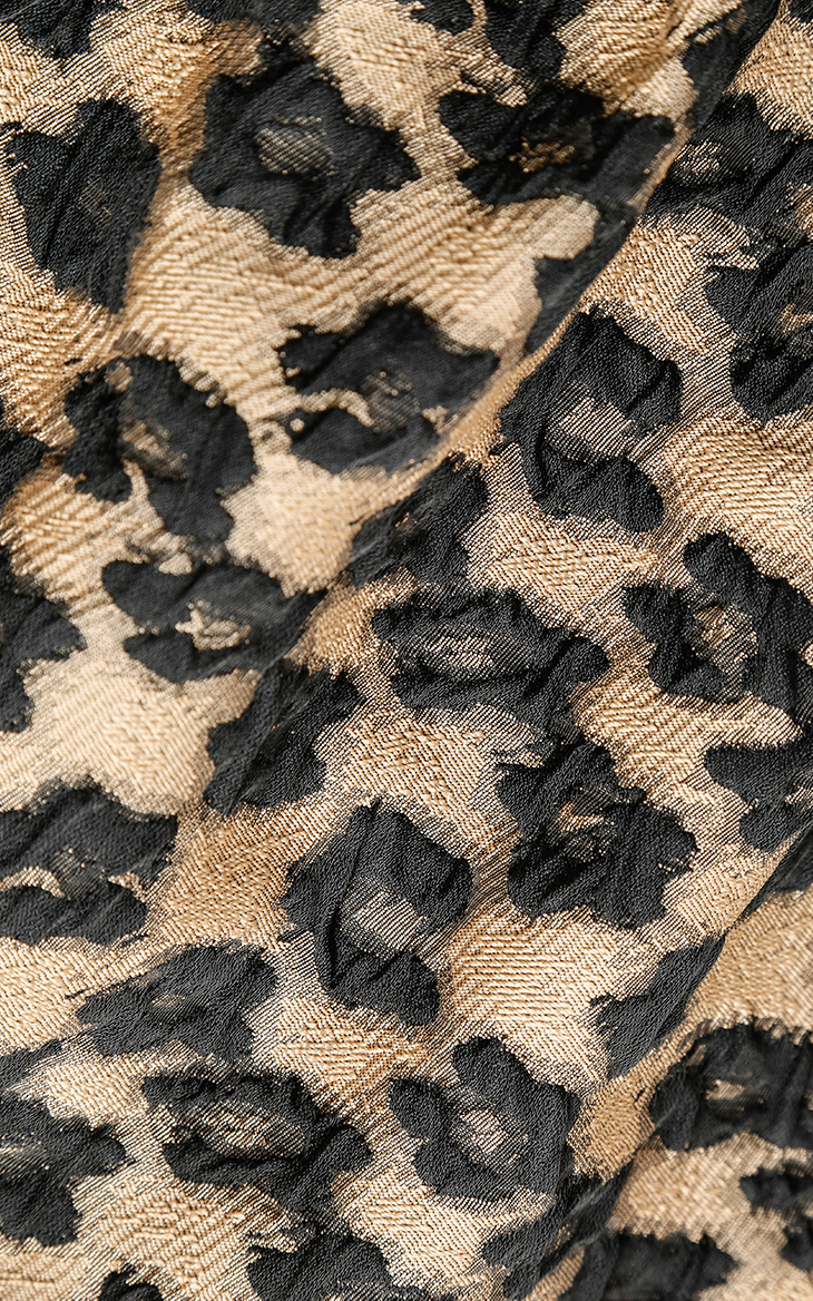 肌理感花卉面料