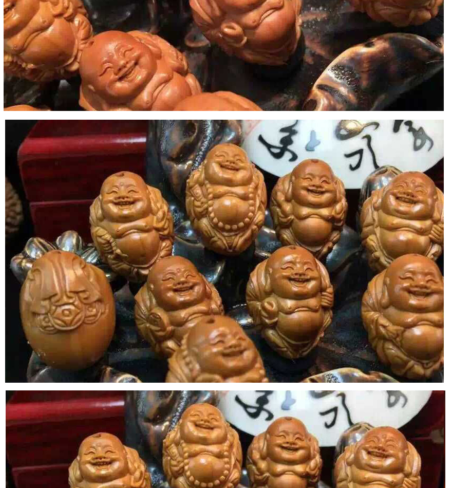 东赏 橄榄核刘仁义弥勒佛【85.20克】带证书