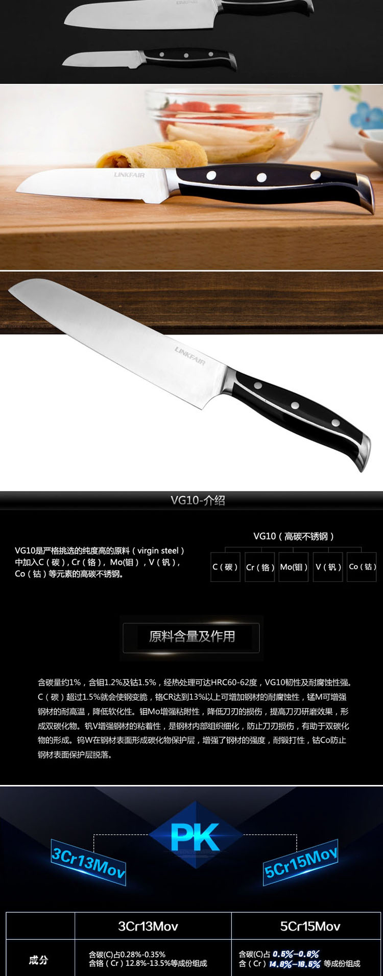 凌丰LINKFAIR 利索四件套刀LFDJ-LST4