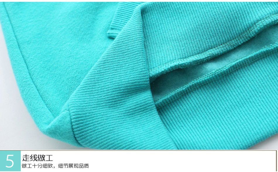 微尚语 2015秋冬新款女装两件套卫衣女套装韩版假2件裤子加上衣 绿色 XXL