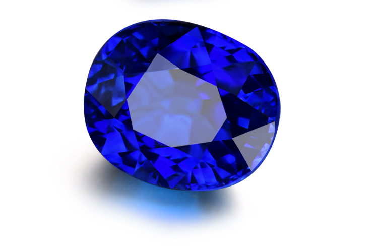 永思珠宝 1.054克拉天然斯里兰卡皇家蓝宝石裸石戒面彩色宝石定制