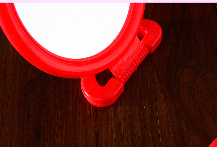 红色镜子中式婚礼陪嫁大红圆镜嫁妆结婚红镜红圆镜1个小号直径125cm