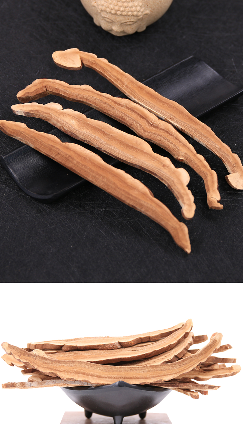 林岛灵芝灵芝片椴木灵芝片中心切片50克罐