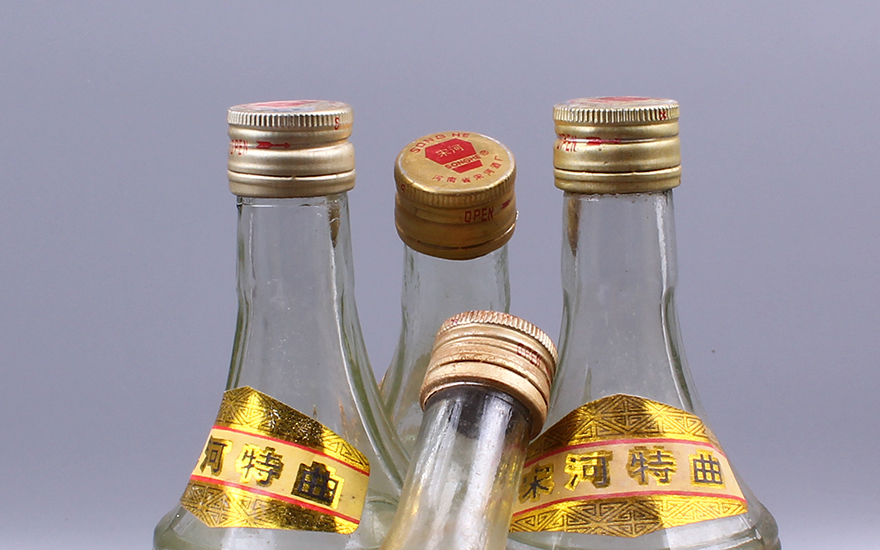 宋河特曲 1996年 52度 500ml 4瓶 【33】(名酒 老酒 收藏酒)