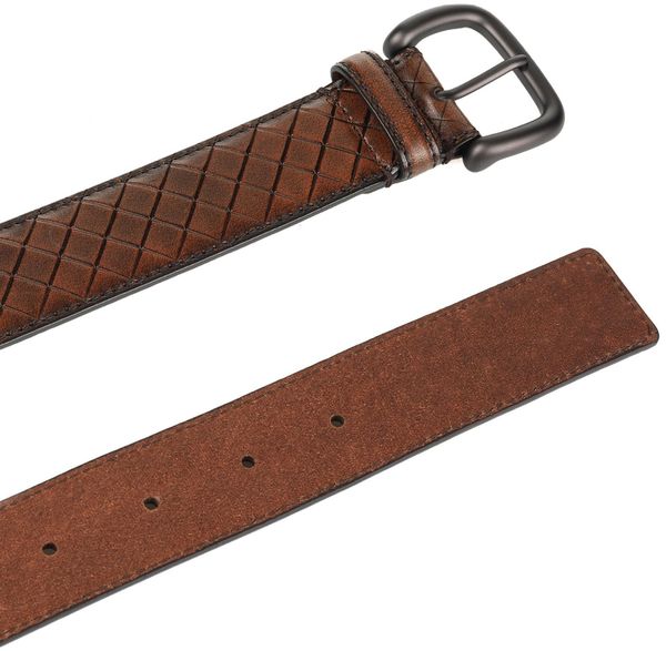 宝缇嘉/bottega veneta scored 3.5cm 皮革皮带 图片色 欧码105