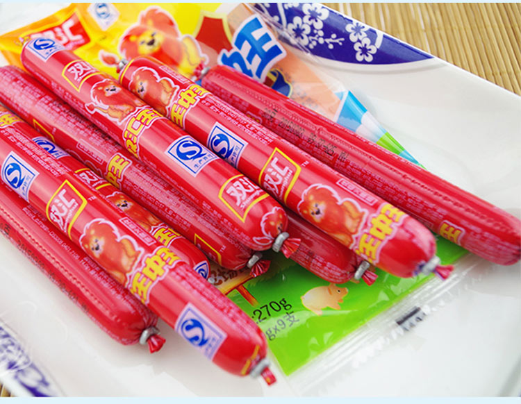 双汇 王中王30g*9支/袋*4袋 休闲零食 泡面搭档