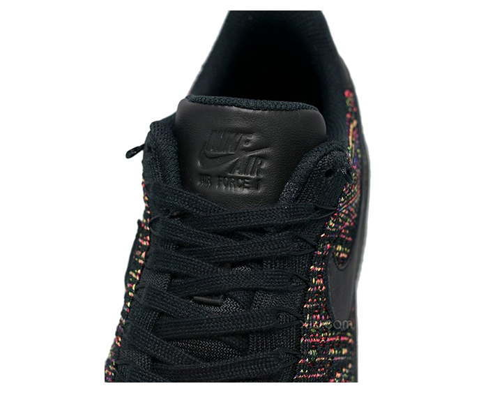 nike 耐克 男士编织运动鞋flyknit low 黑色 8.