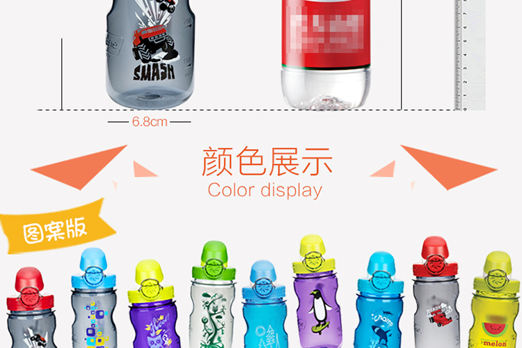 
                                                                                乐基因nalgene美国原装进口学生饮水杯子女 耐摔防撞便携水瓶夏天上班族卡通可爱塑料口杯安全耐热 【300ml】森林透明色1263-0004                