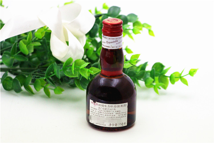 金万利柑曼怡柑橘味力娇酒版50ml单瓶