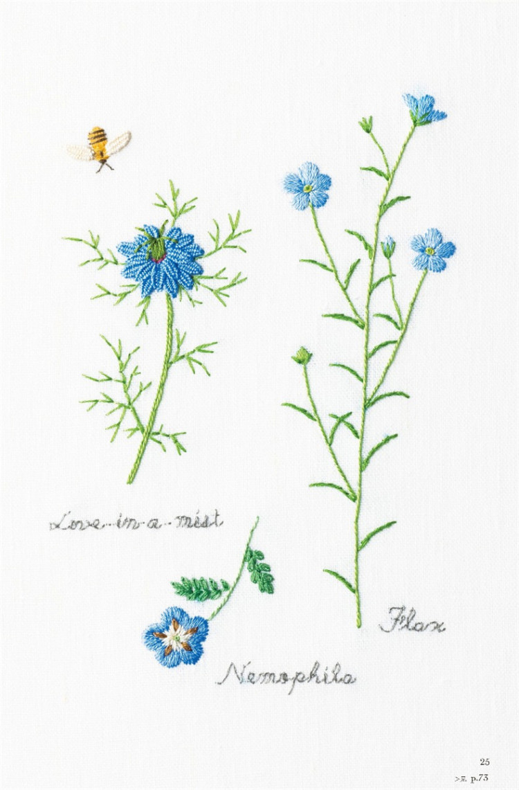 正版 青木和子的庭院花朵刺绣图鉴