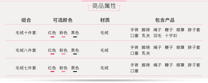 谜姬sm女男用捆绑束缚套装口球皮鞭绳子眼罩手铐另类调教情趣调教夫妻