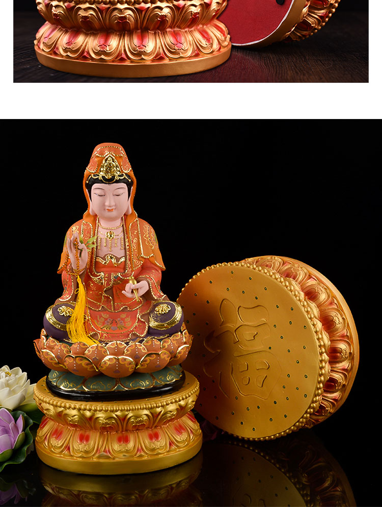 吉旺来莲花底座佛像观音底座神像垫台佛具佛堂用品供座底托佛台佛祖