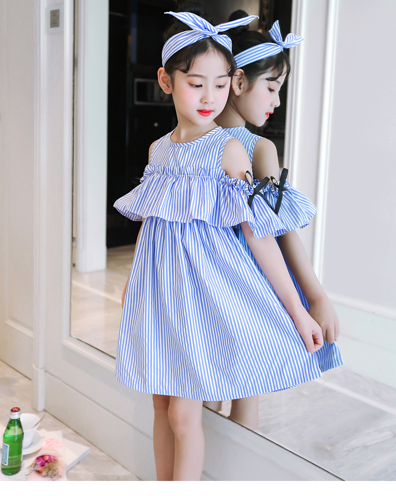 女童连衣裙2018铭佳童话夏季公主裙新款儿童仙女裙韩版女童装中大童裙