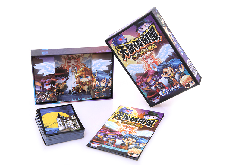 创意 启悦游卡桌游欢乐坊系列天黑请闭眼之无间道狼人杀人游戏卡牌