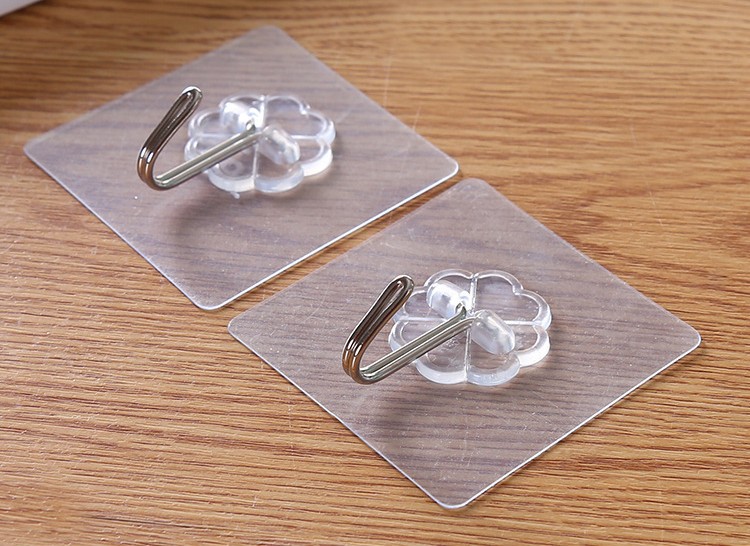 挂钩强力粘胶不锈钢承重不粘钩吸盘无痕钉墙上门后厨房墙壁挂衣钩