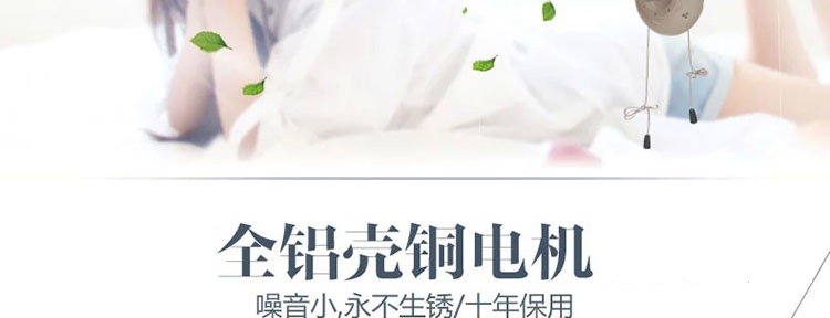 艾美特(Airmate) 电风扇 FW4027-5 机械版 壁扇 16吋 双拉绳 5片叶 FW4027-5