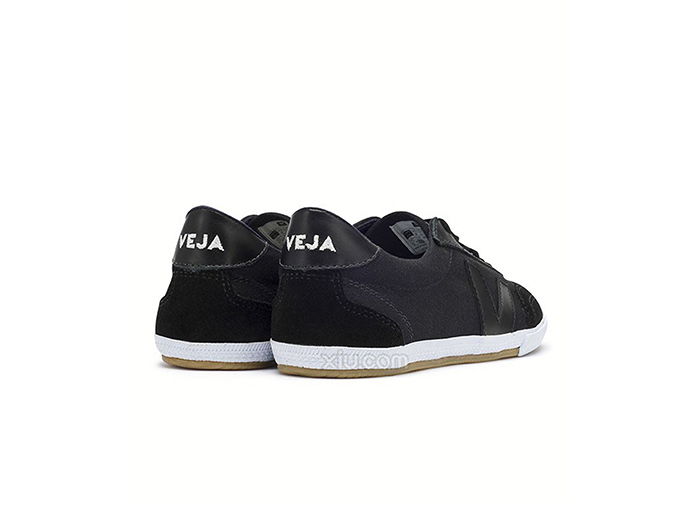 veja 中性volley拼接帆布鞋 黑色 43