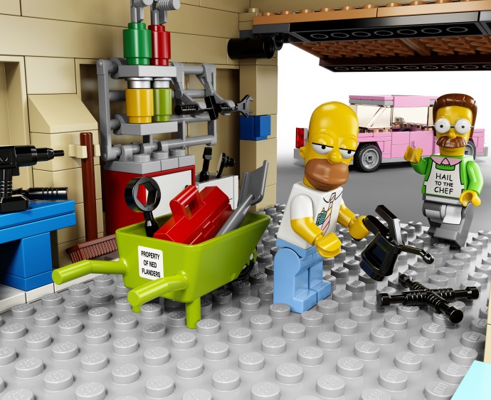 乐高lego辛普森系列早教拼插积木玩具12岁2015new辛普森之超市71016