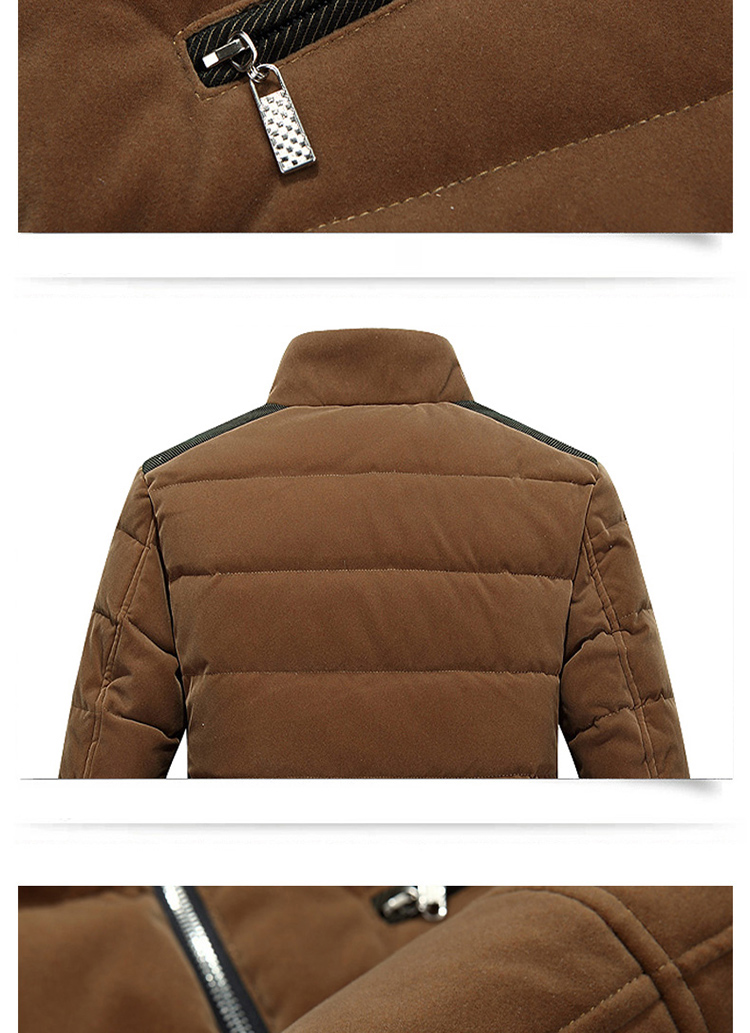 保罗·范维登羽绒服秋冬时尚休闲防寒服bl4018 黑色 xl