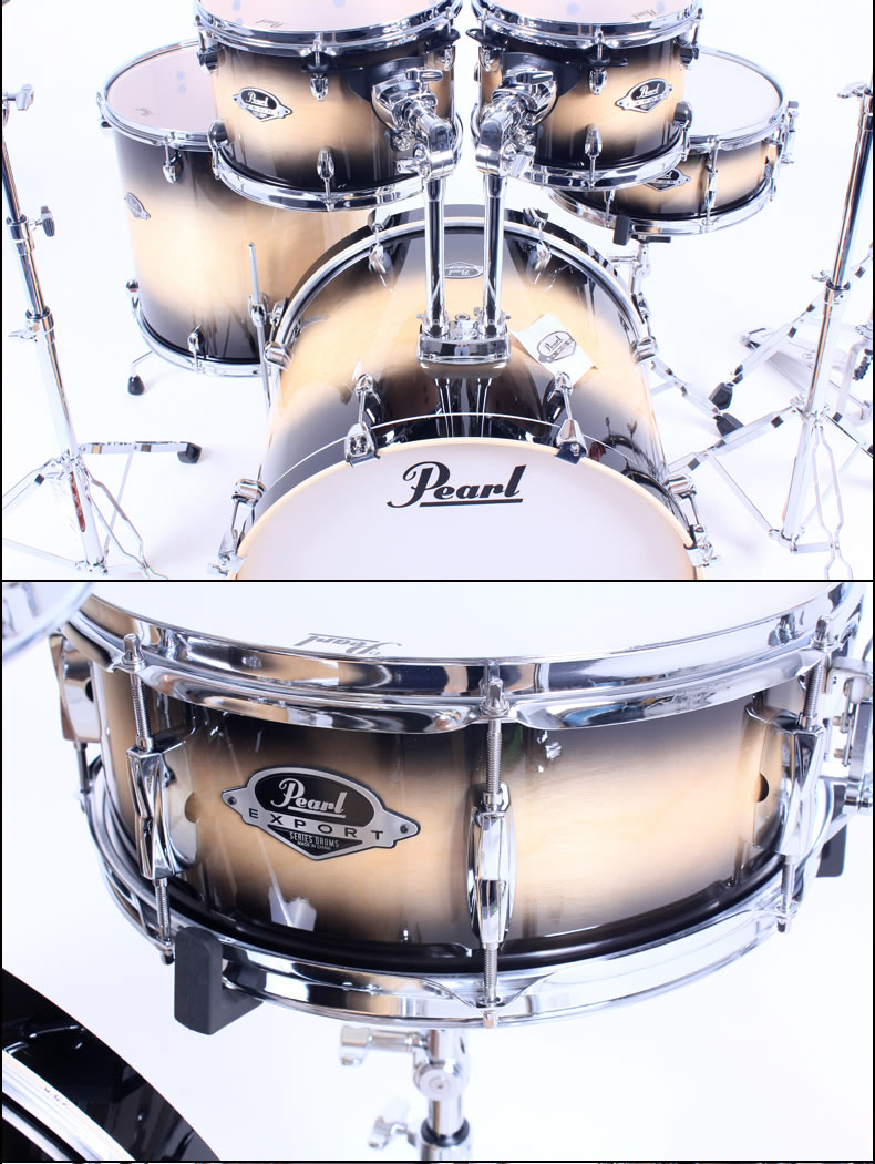 珍珠pearl 架子鼓 export exx 725 套鼓 爵士鼓 预售款 钢琴烤漆套餐