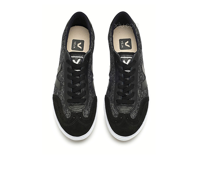 veja 中性volley帆布拼接帆布鞋 灰色 46