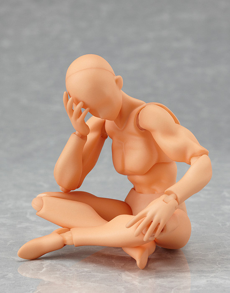 达芙琳人体模型绘画男女绘画素体关节可动画画素描人体模型摆件人偶