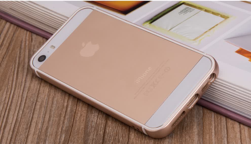 金属边框/手机壳/硅胶套/手机套 适用于苹果5/iphone5/5s/se 玫瑰金