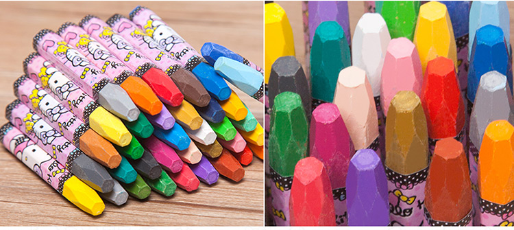 广博hello kitty 36色油画棒 kt84066 36支装