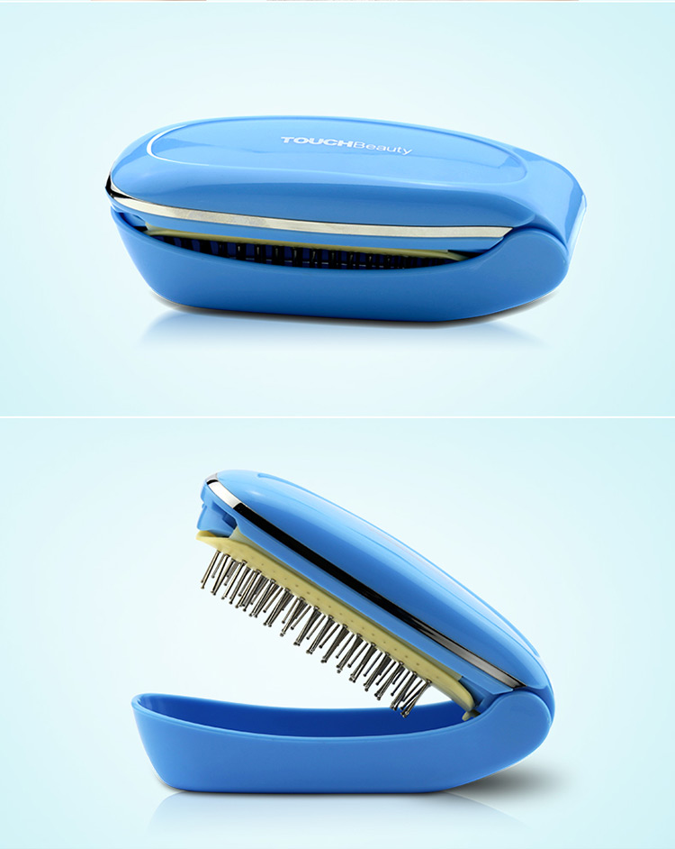 渲美(tb)1178 电动卷发器 按摩梳子男女防静电美发梳