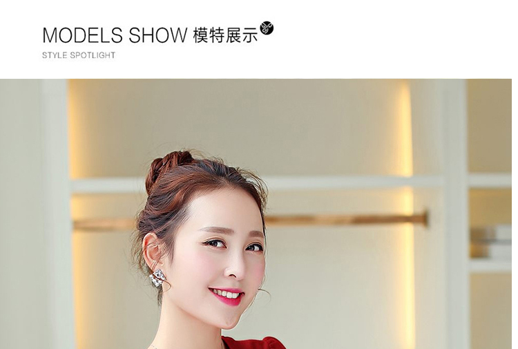 尚爱尚恋 雪纺衫女 LXFS012 红 XXL