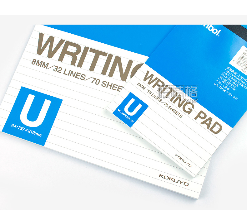 国誉gambol有格拍纸本wcna6708a670页蓝色