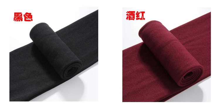 琪诗忆打底裤女秋冬必备加绒加厚高弹力888P 黑色 均码(高弹力)