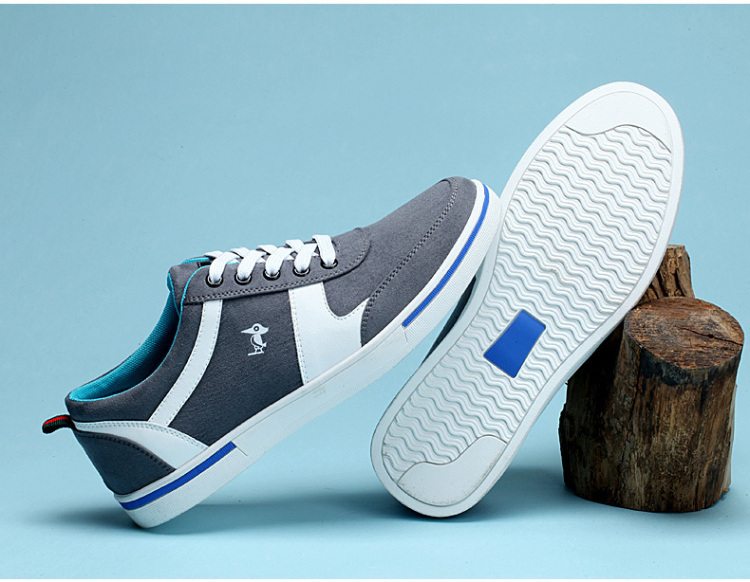 啄木鸟plover男鞋2015夏季男士透气帆布鞋韩版潮流休闲鞋学生低帮板鞋