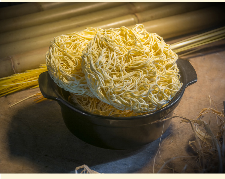 黎记 竹升面 港式风味手工竹升面 非油炸竹升面1300g