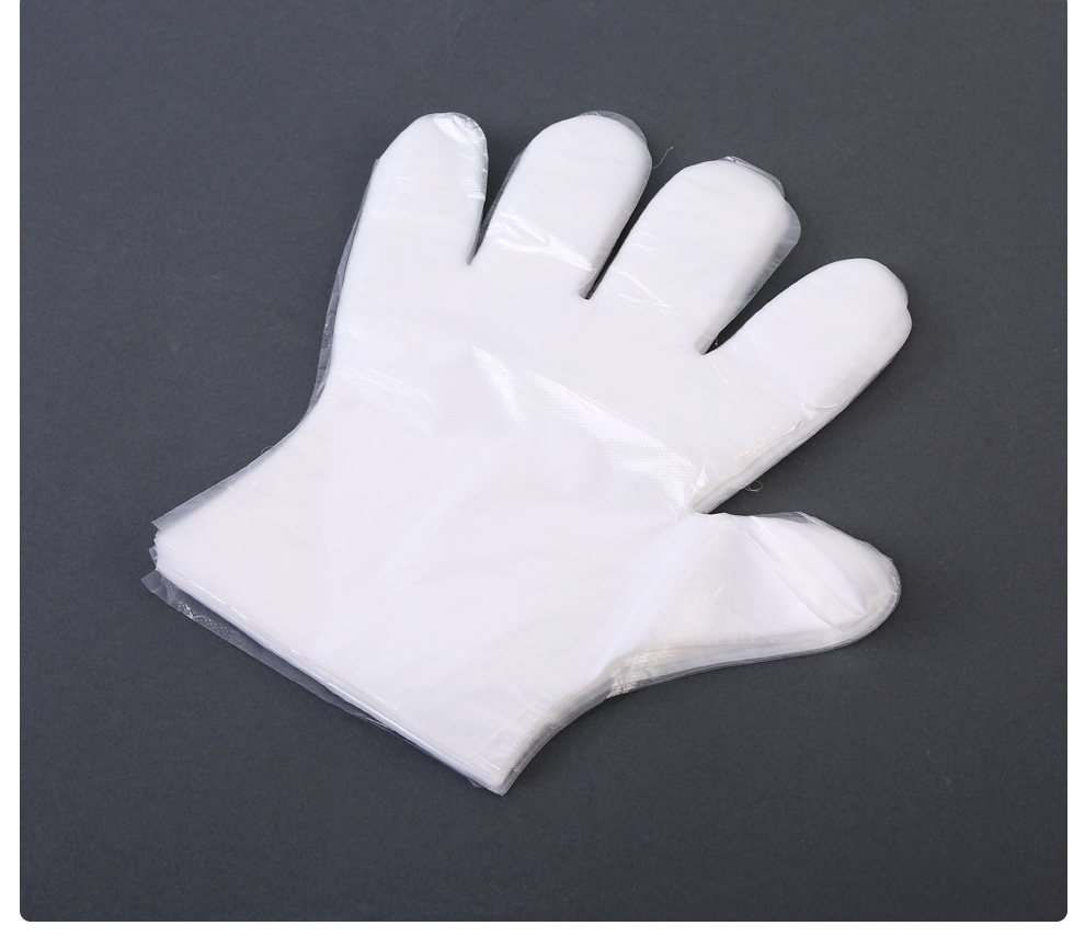 天地辉煌tuihuang一次性薄膜手套塑料手套检查手套10袋盒100只装