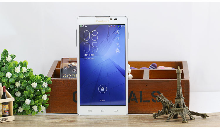 Coolpad/酷派 7298D 联通3G 双卡双待手机 冰海蓝