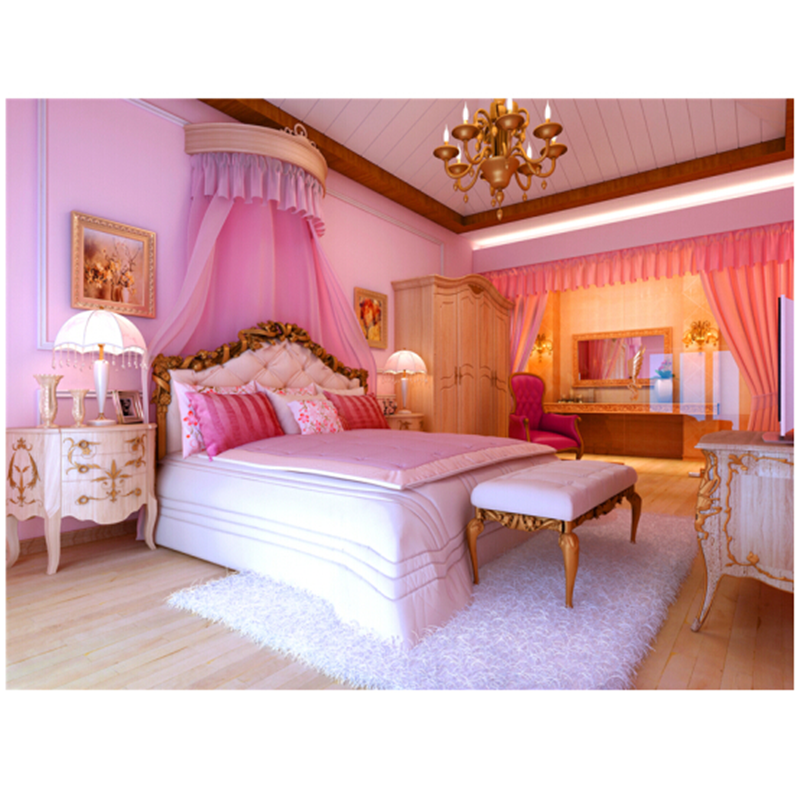 网红yy直播背景墙 yy3d直播间主播背景布定制男女卧室温馨可爱大气