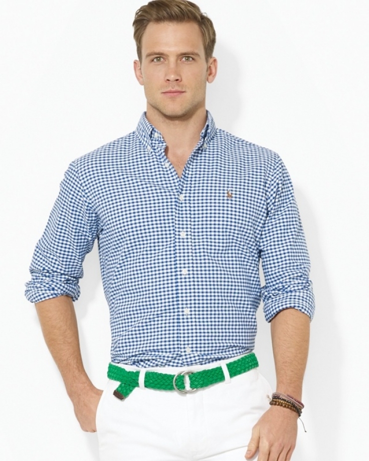 color : royal blue  designed with a relaxed fit, this handsome
