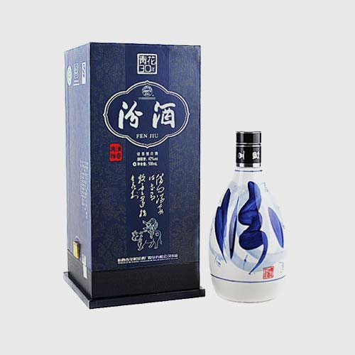 青花瓷淡雅脱俗,高贵深邃堪称国粹,汾酒博大精深,源远流长享誉四海