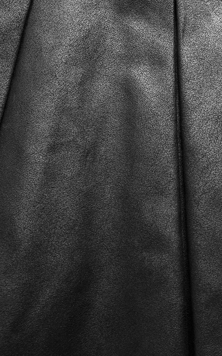 微珠光皮革质感面料